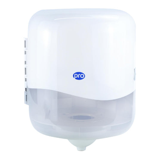 PRO Centrefeed Roll Dispenser White