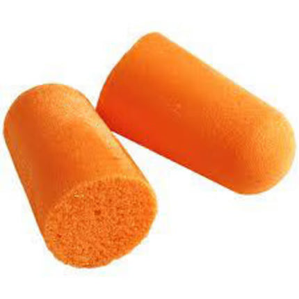 3M 1100 Orange Foam Ear Plugs Box200