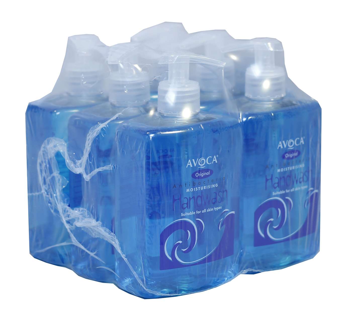 Avoca Antibacterial Hand Soap 500ml (Pack of 6)