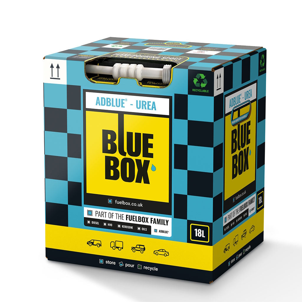 AdBlue® 18 Litre Box c/w Spout