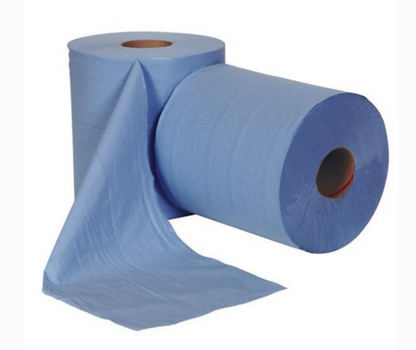 PRO Blue 2 Ply Centrefeed Roll 16.6cm x 120m